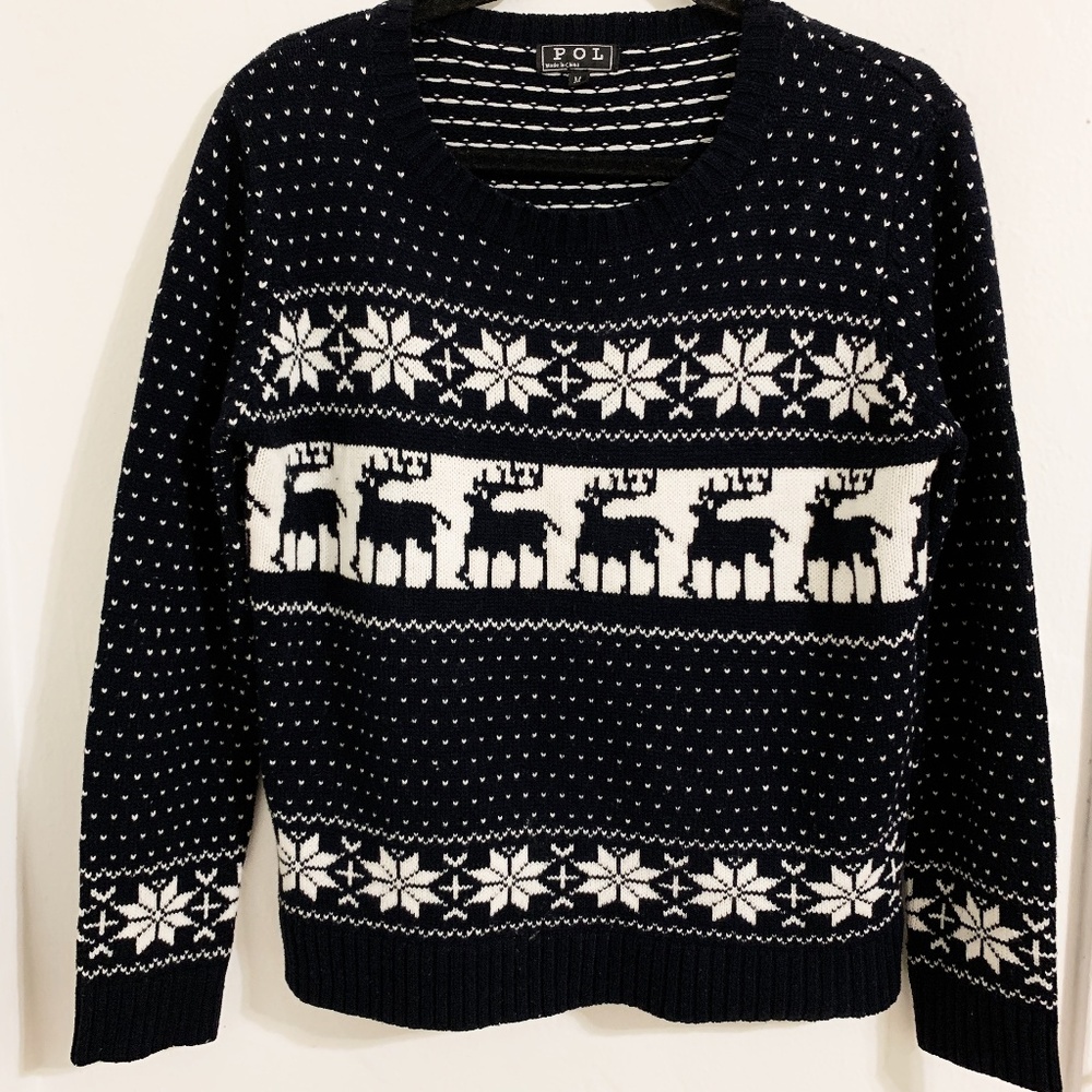 Winter / Snow Patterned Sweater